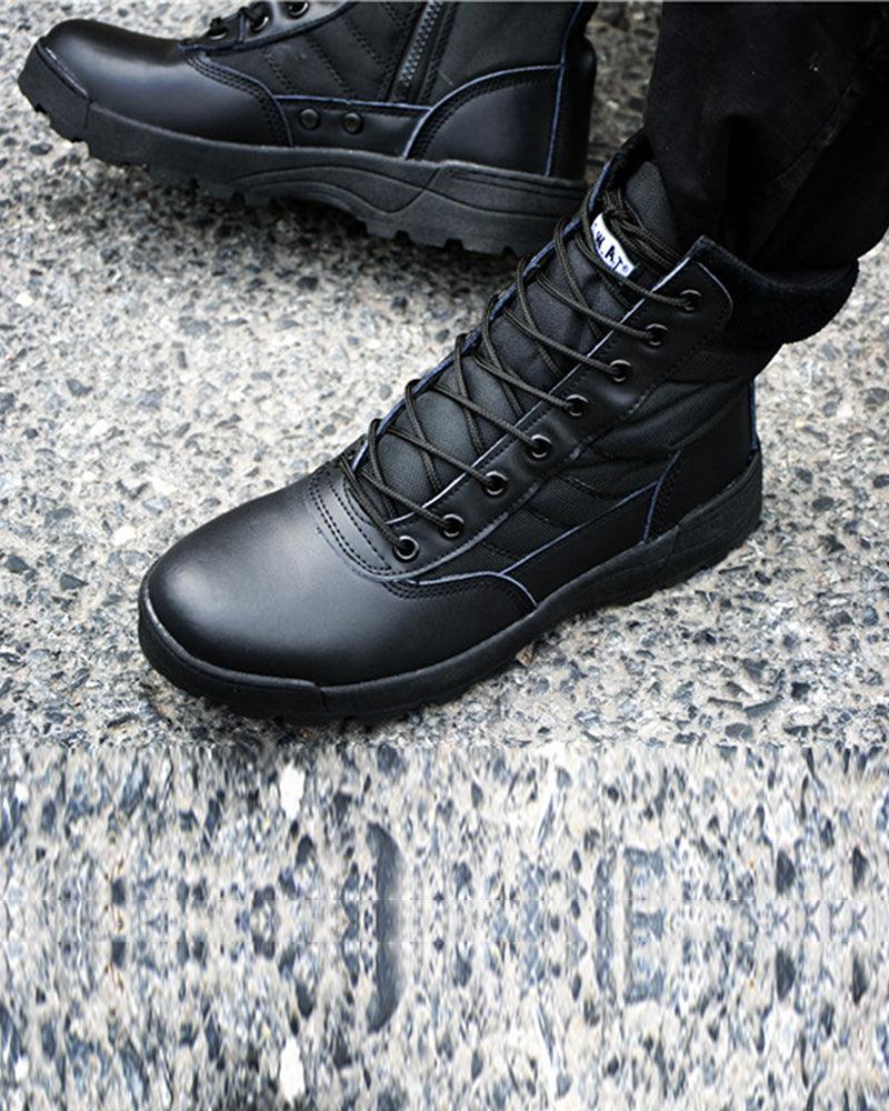 “Rugged Tactical Hiking Footwear”
