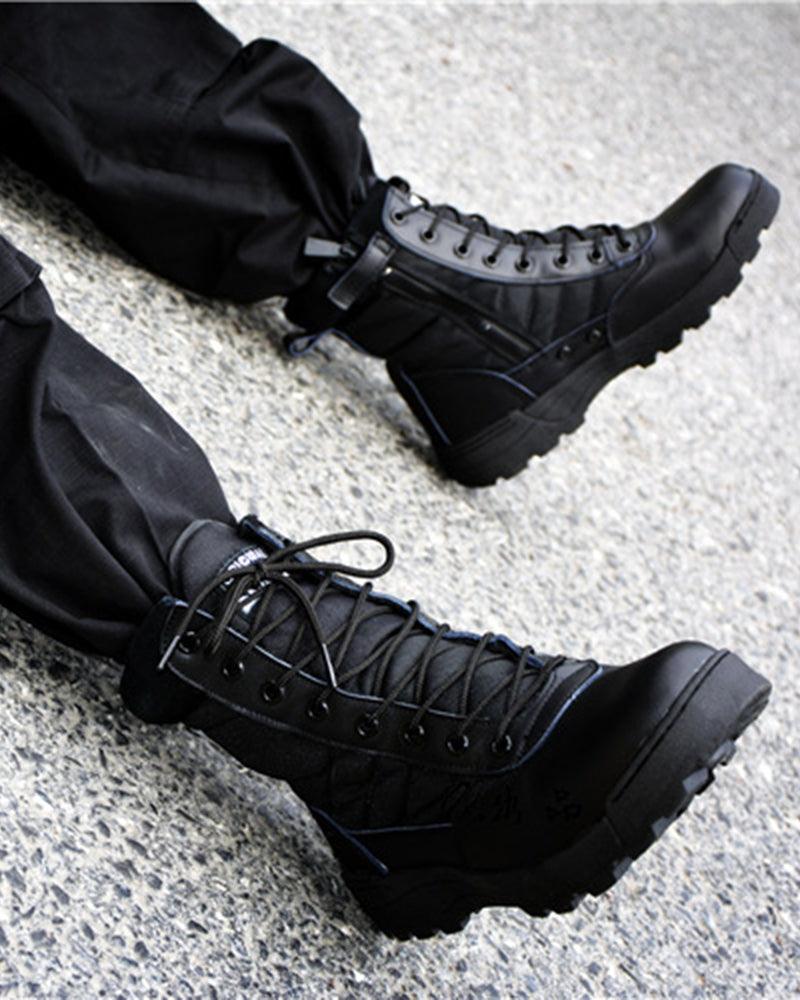 “Rugged Tactical Hiking Footwear”