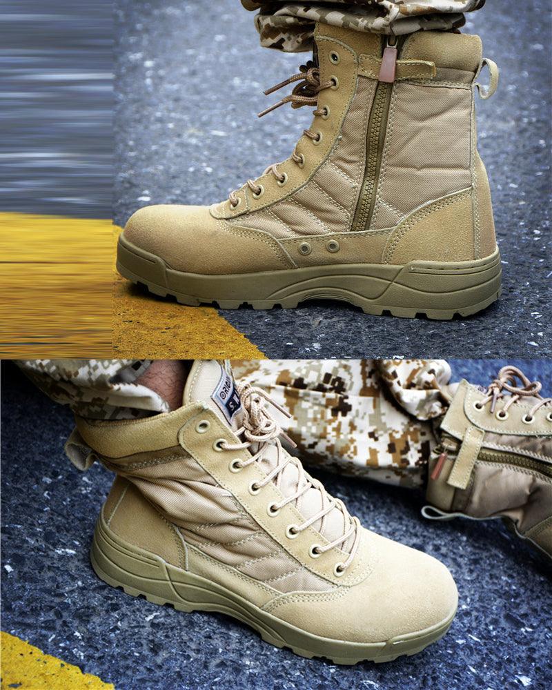 “Rugged Tactical Hiking Footwear”