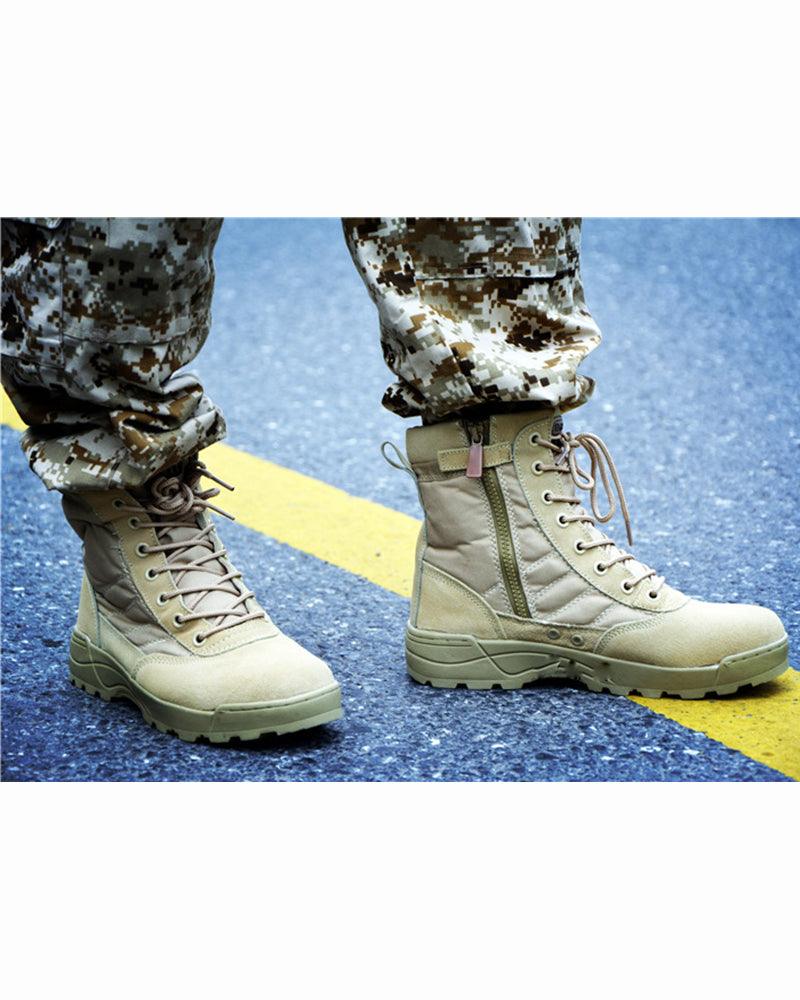 “Rugged Tactical Hiking Footwear”