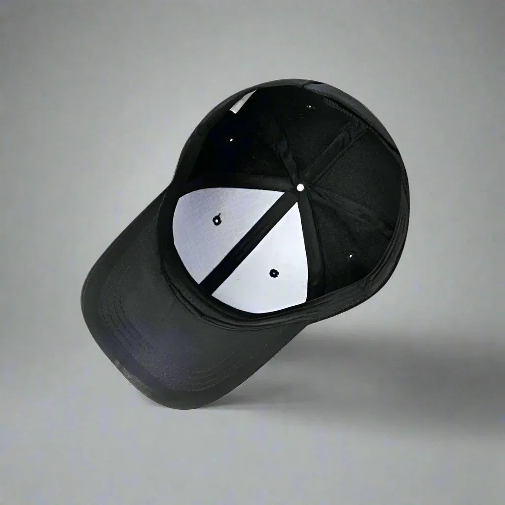 Protect Your Look: Shooter Cap -  black cap - Stylish Black Shooter Cap for Outdoor Activities
