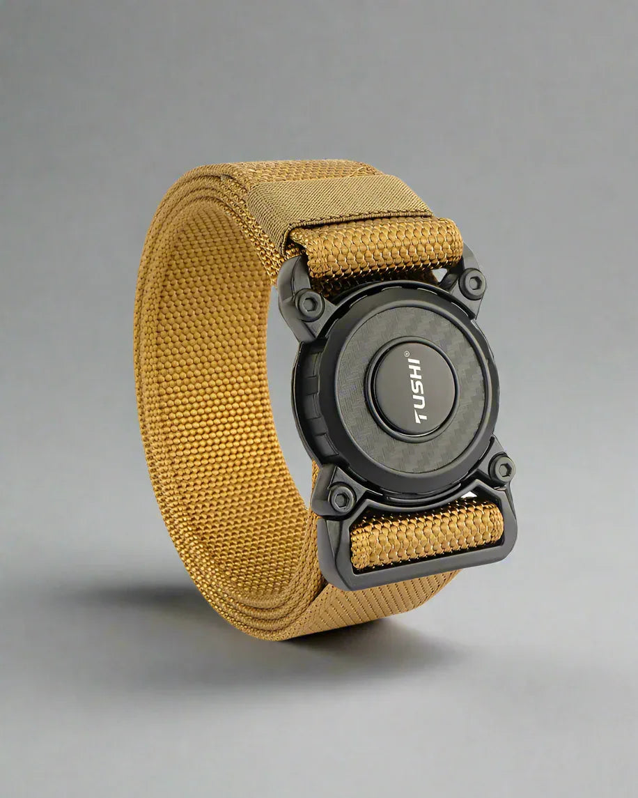 Quick-Draw Tactical Belt -  comfortable tactical belt - Comfortable Tactical Belt with Quick-Draw Feature