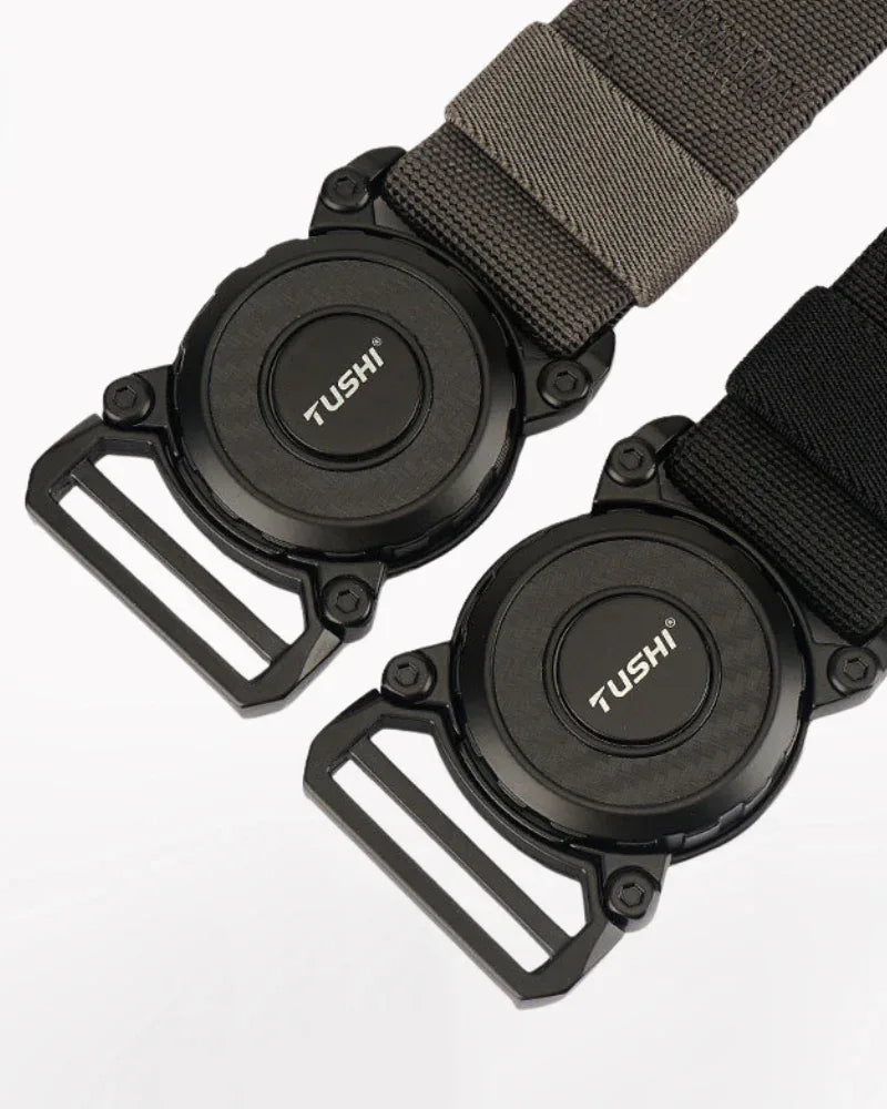 Quick-Draw Tactical Belt -  comfortable tactical belt - Comfortable Tactical Belt with Quick-Draw Feature