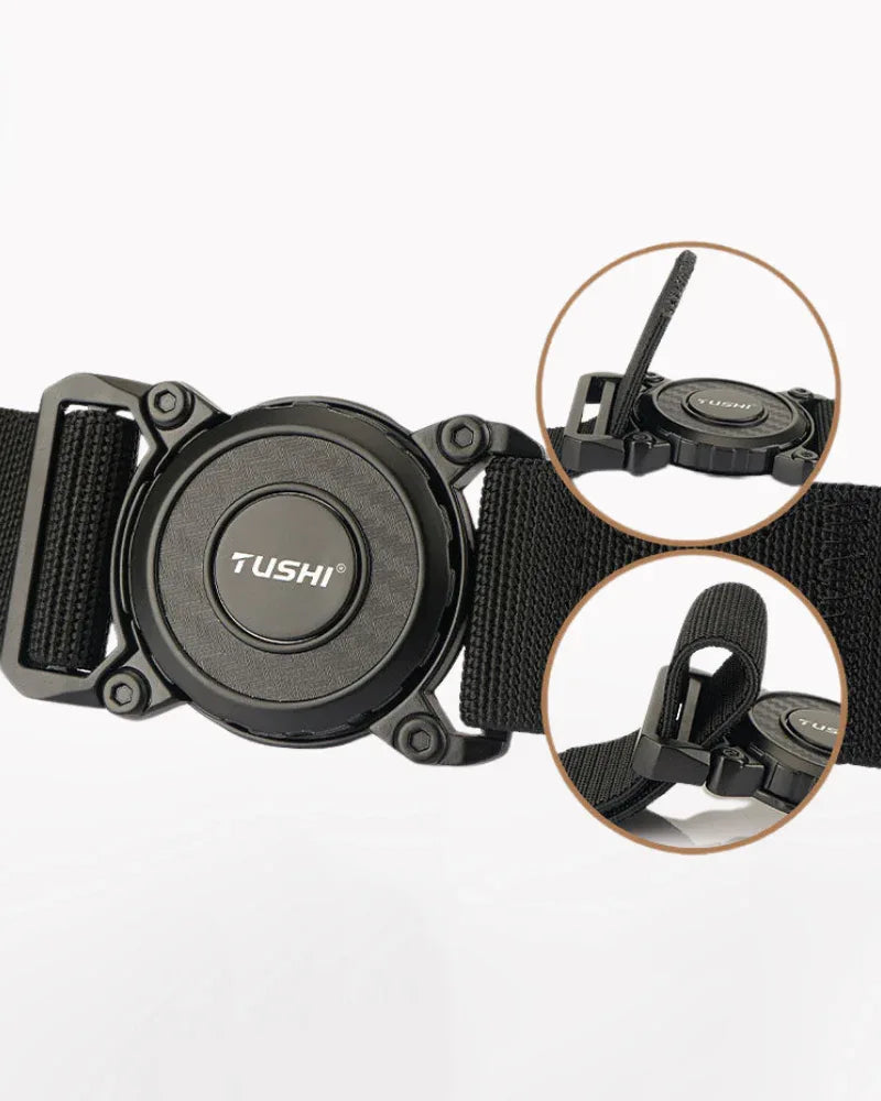 Quick-Draw Tactical Belt -  ergonomic design - Comfortable Tactical Belt with Quick-Draw Feature