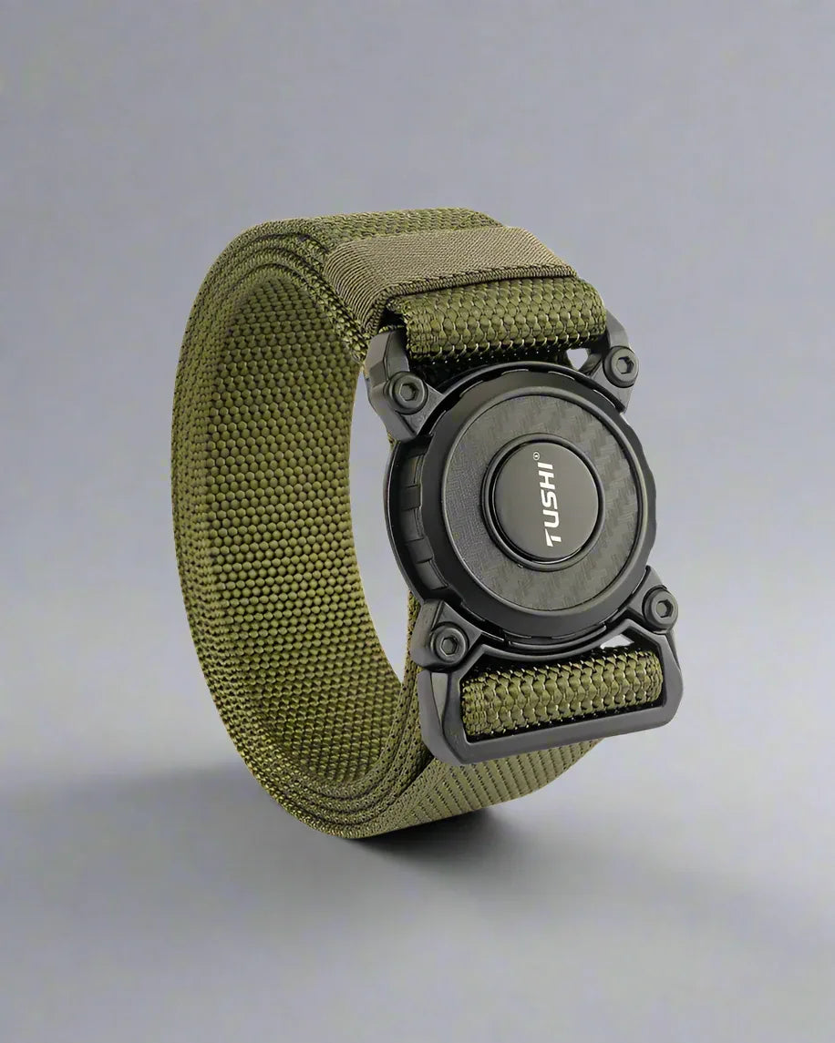 Quick-Draw Tactical Belt -  ergonomic design - Comfortable Tactical Belt with Quick-Draw Feature