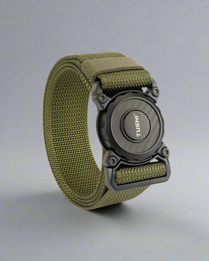 Quick-Draw Tactical Belt -  ergonomic design - Comfortable Tactical Belt with Quick-Draw Feature