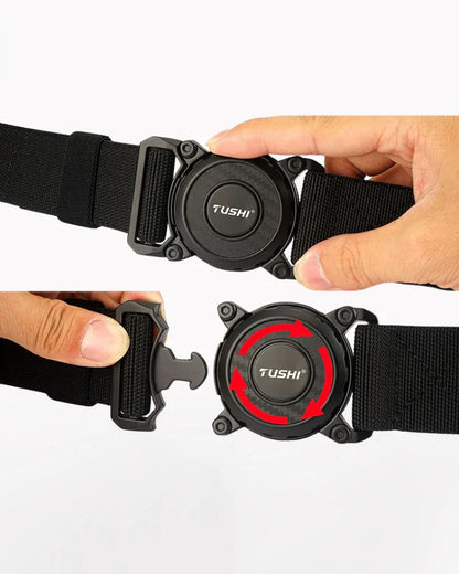 Quick-Draw Tactical Belt -  quickdraw belt - Comfortable Tactical Belt with Quick-Draw Feature