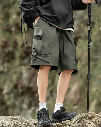 Quick-Dry Explorer Cargo Shorts -  lightweight cargo shorts - Quick-Dry Cargo Shorts for Ultimate Comfort
