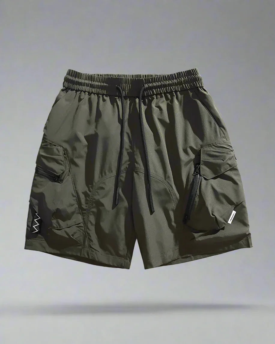 Quick-Dry Explorer Cargo Shorts -  lightweight cargo shorts - Quick-Dry Cargo Shorts for Ultimate Comfort