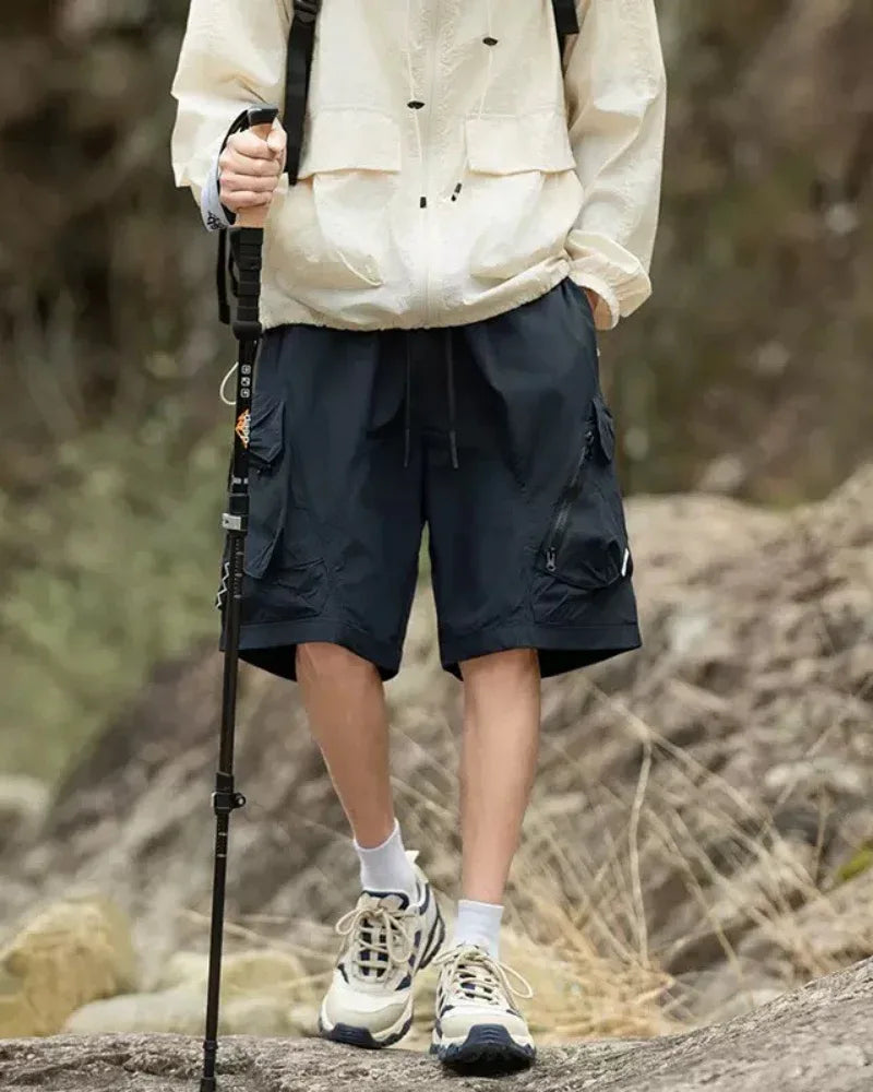 Quick-Dry Explorer Cargo Shorts -  outdoor - Quick-Dry Cargo Shorts for Ultimate Comfort