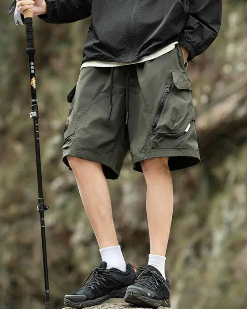 Quick-Dry Explorer Cargo Shorts -  summer - Quick-Dry Cargo Shorts for Ultimate Comfort