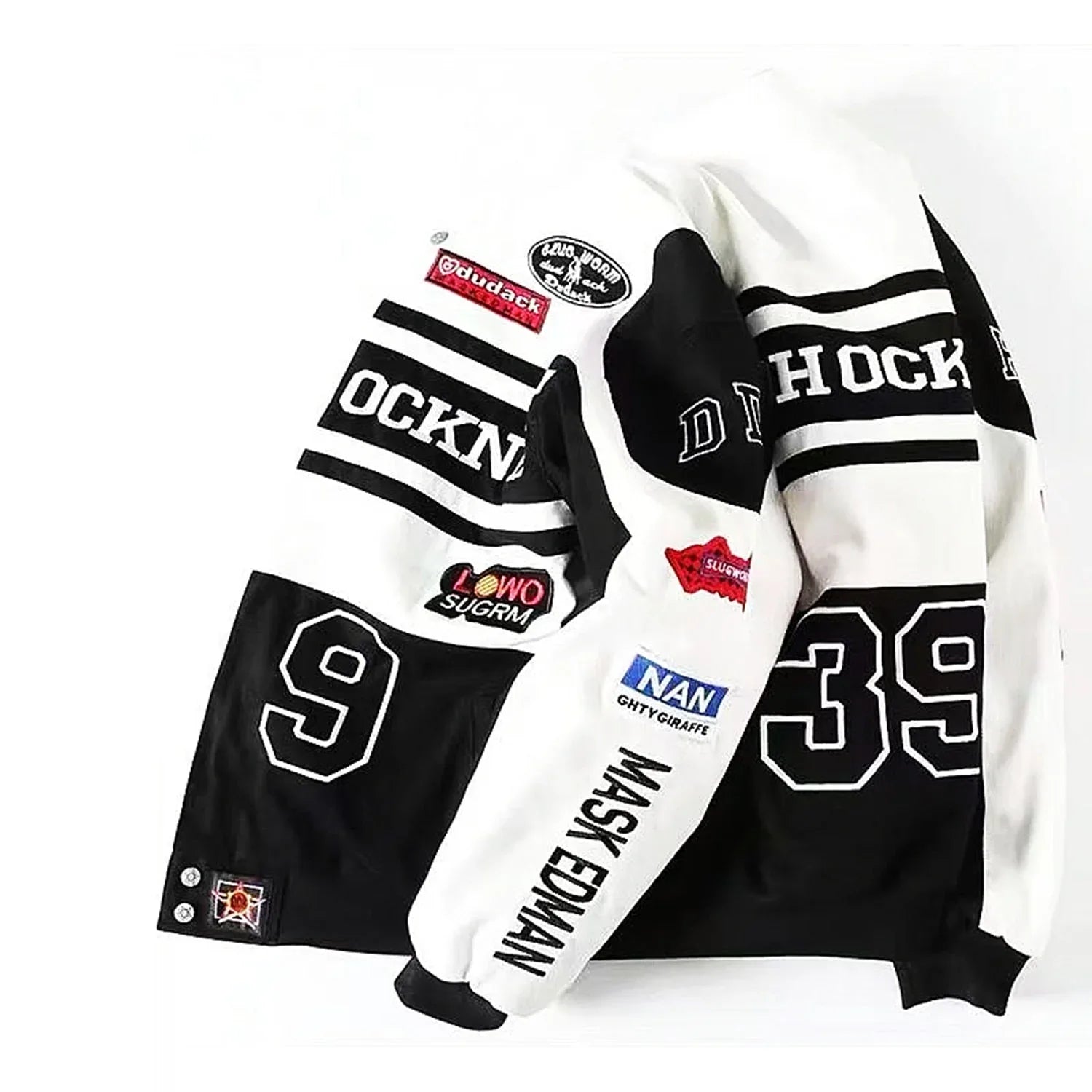 Racing Leather Jacket -  leather jacket - Stylish Racing Leather Jacket for Streetwear Lovers