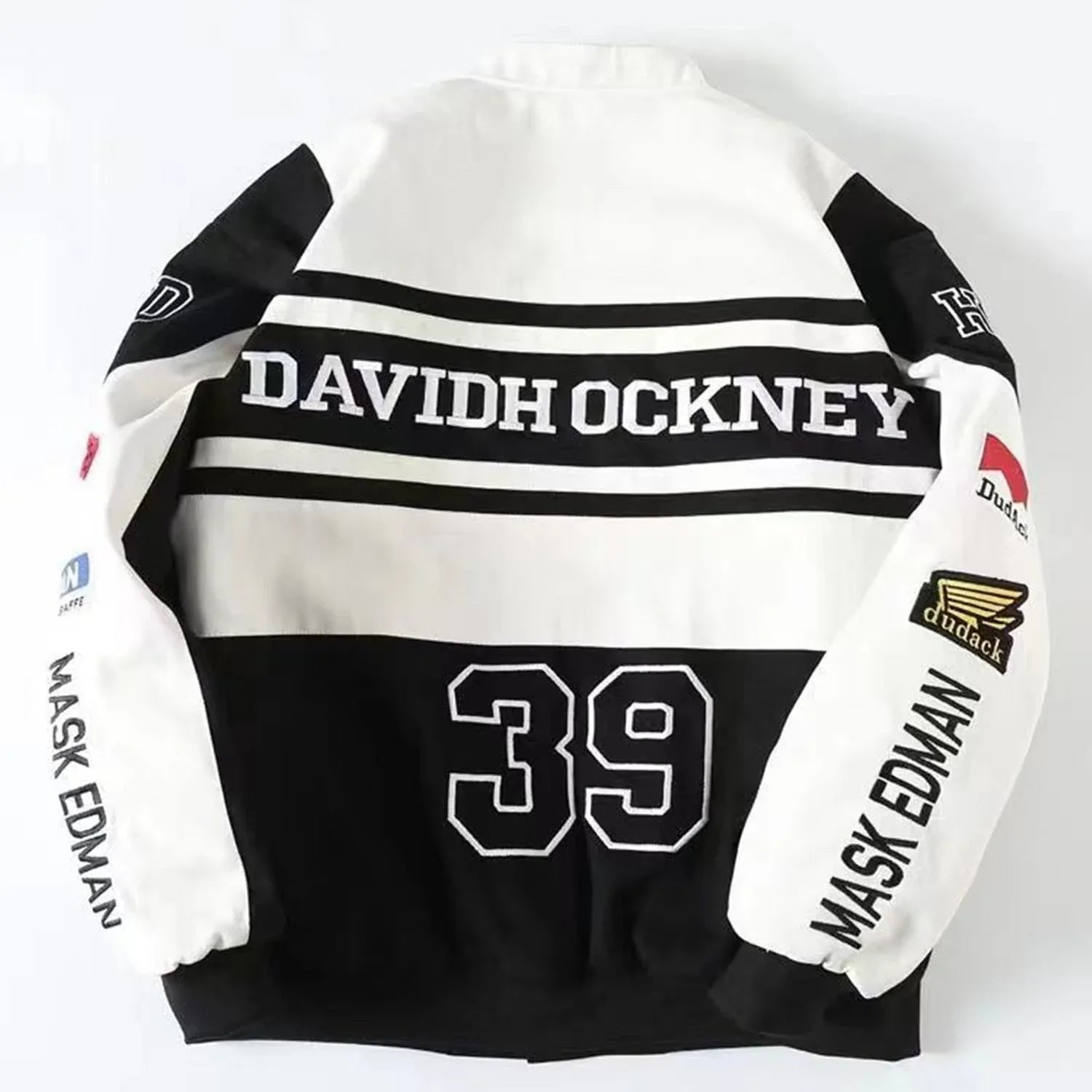 Racing Leather Jacket -  streetwear - Stylish Racing Leather Jacket for Streetwear Lovers