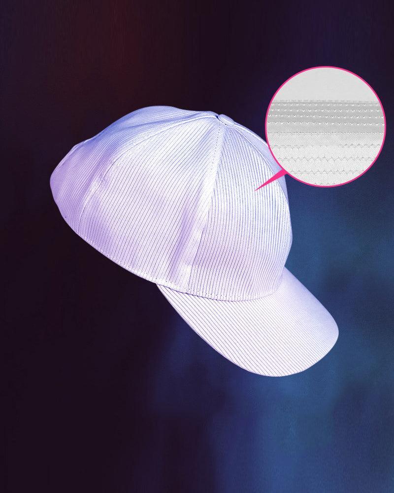 Radiant Nighttime Party Hat -  colors of light hat - LED Light Party Hat for Night Events