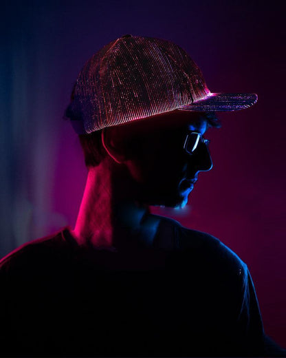 Radiant Nighttime Party Hat - party hat - LED Light Party Hat for Night Events