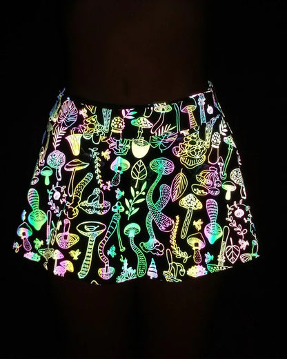 Radiant Reflective Run Shorts -  colorful shorts - Vibrant Reflective Run Shorts for Men