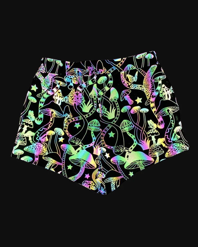 Radiant Reflective Run Shorts -  high visibility shorts - Vibrant Reflective Run Shorts for Men