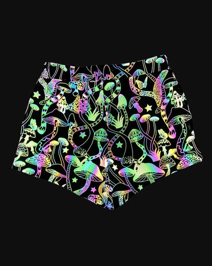 Radiant Reflective Run Shorts -  high visibility shorts - Vibrant Reflective Run Shorts for Men