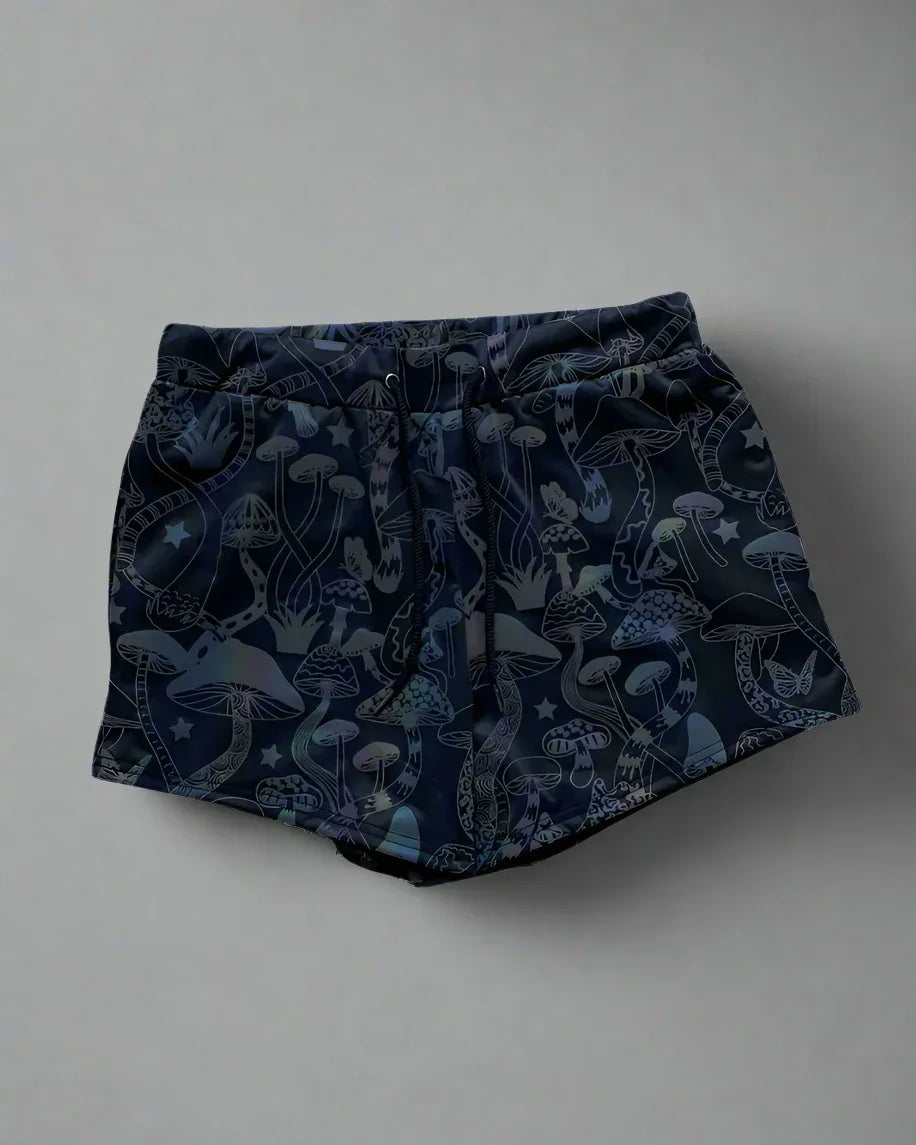 Radiant Reflective Run Shorts -  high visibility shorts - Vibrant Reflective Run Shorts for Men