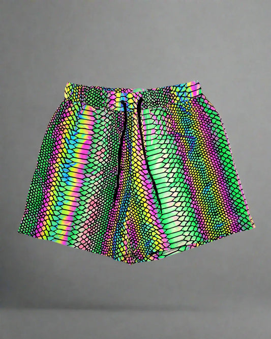 Radiant Reflective Run Shorts - reflective shorts - Vibrant Reflective Run Shorts for Men