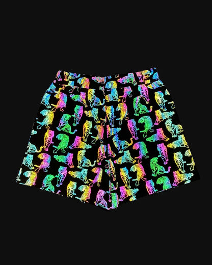 Radiant Reflective Run Shorts -  running shorts - Vibrant Reflective Run Shorts for Men