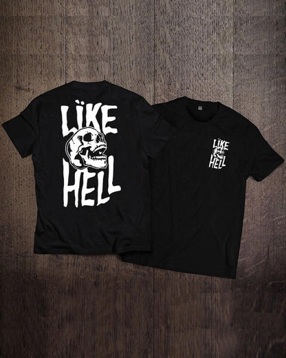 Rebel Skull Graphic T-Shirt - techwear t-shirt - Rebel Skull Graphic T-Shirt for Modern Style