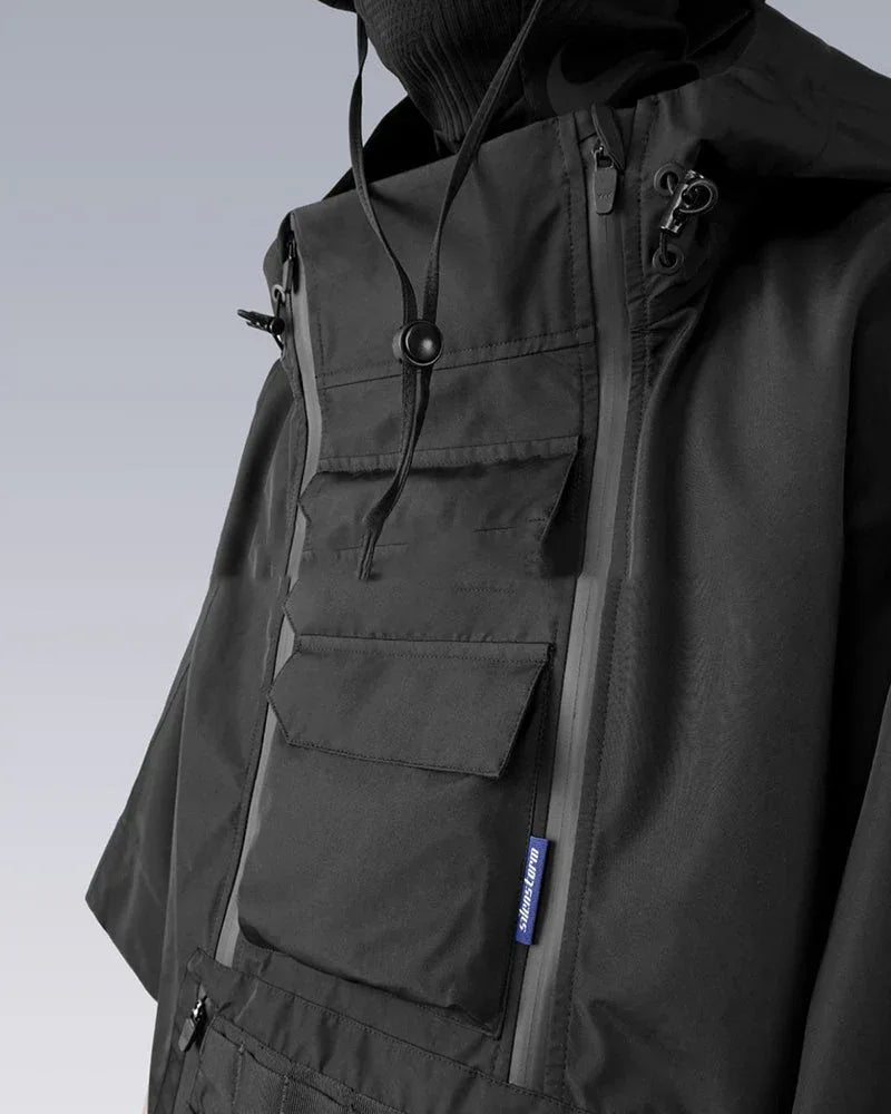 Rebel Waterproof Ninja Cloak -  waterproof techwear - Waterproof Ninja Cloak for Techwear Enthusiasts