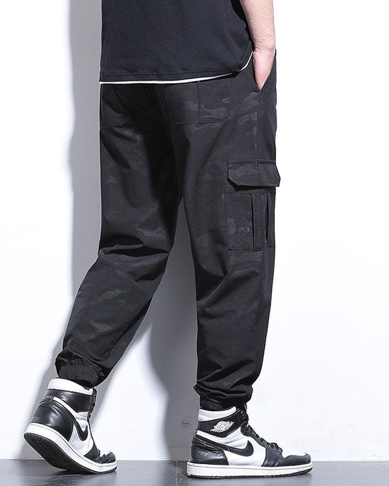 Relaxed Camo Cargo Pants -  comfortable outdoor pants - Lightweight Camo Cargo Pants for All-Day Comfort
