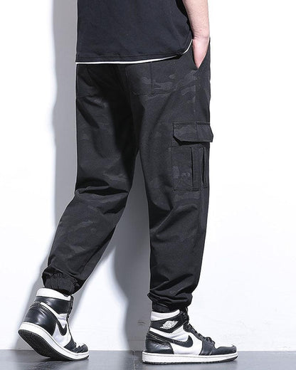 Relaxed Camo Cargo Pants -  comfortable outdoor pants - Lightweight Camo Cargo Pants for All-Day Comfort