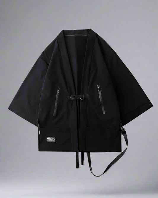 Revolutionary Stealth Warrior Kimono - futuristic kimono - Futuristic Stealth Warrior Kimono Jacket