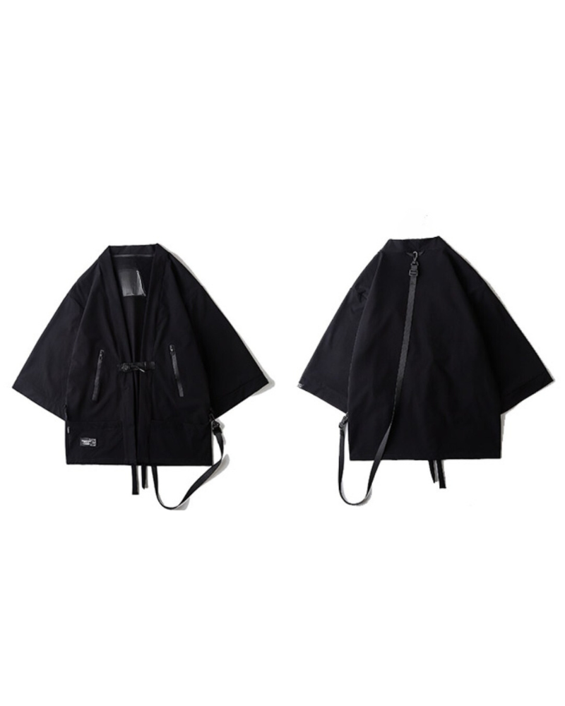 Revolutionary Stealth Warrior Kimono -  stealth warrior kimono - Futuristic Stealth Warrior Kimono Jacket