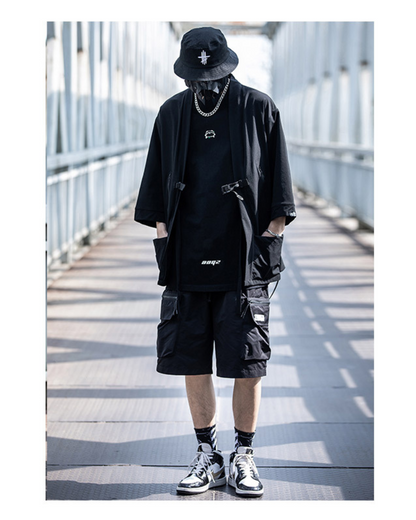 Revolutionary Stealth Warrior Kimono -  ninja - Futuristic Stealth Warrior Kimono Jacket