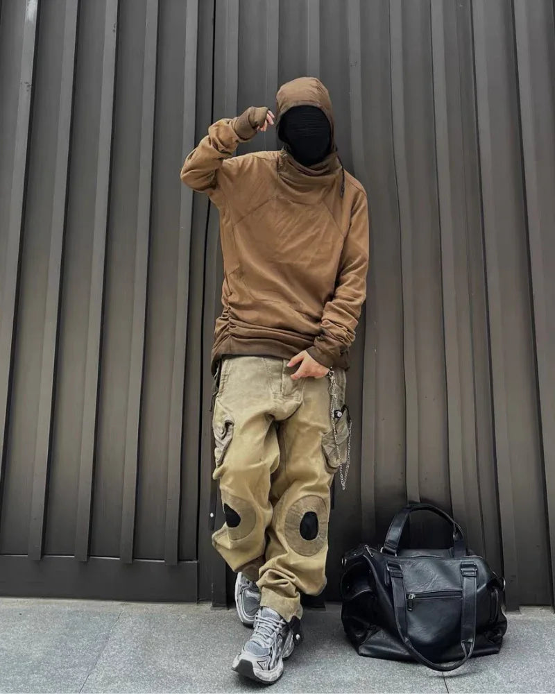 Rugged Multi-Pocket Everyday Trousers -  stylish trousers - Rugged Multi-Pocket Everyday Trousers for Style
