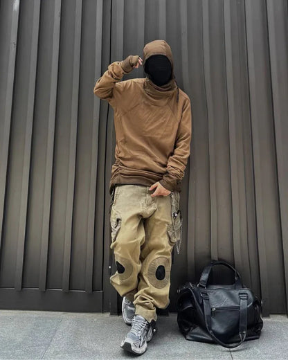 Rugged Multi-Pocket Everyday Trousers -  stylish trousers - Rugged Multi-Pocket Everyday Trousers for Style