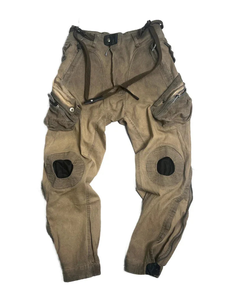 Rugged Multi-Pocket Everyday Trousers -  stylish trousers - Rugged Multi-Pocket Everyday Trousers for Style