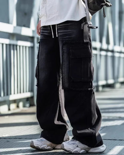 Rugged Style Straight-Leg Jeans - stylish jeans for men - Stylish Straight-Leg Jeans for Everyday Comfort