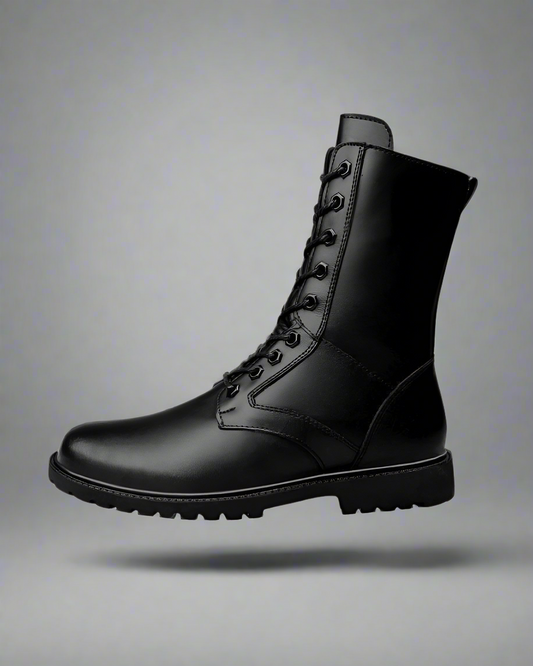 Rugged Urban Leather Boots - durable outdoor footwear - Rugged Urban Leather Boots for Outdoor Comfort
