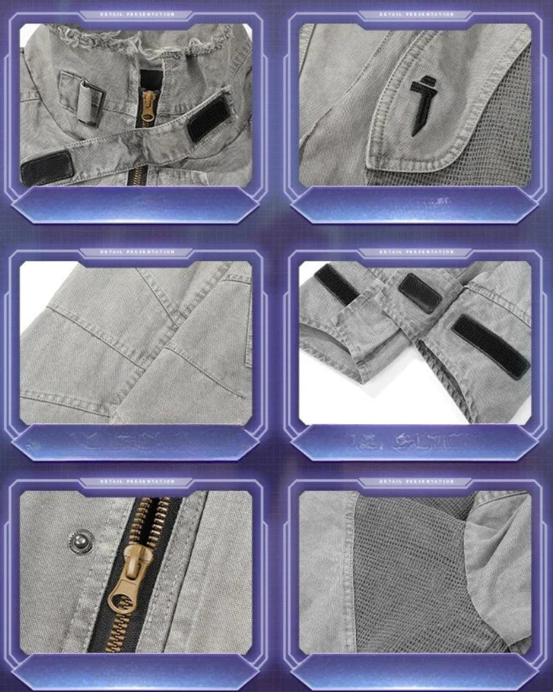 Rugged Vintage Paratrooper Jacket -  flight jacket - Rugged Vintage Paratrooper Jacket for Men and Women