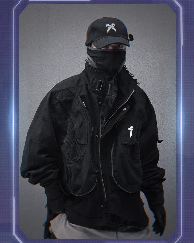 Rugged Vintage Paratrooper Jacket -  stylish lightweight jacket - Rugged Vintage Paratrooper Jacket for Men and Women