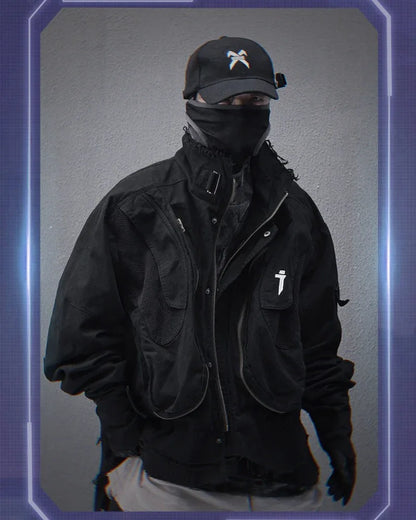 Rugged Vintage Paratrooper Jacket -  stylish lightweight jacket - Rugged Vintage Paratrooper Jacket for Men and Women