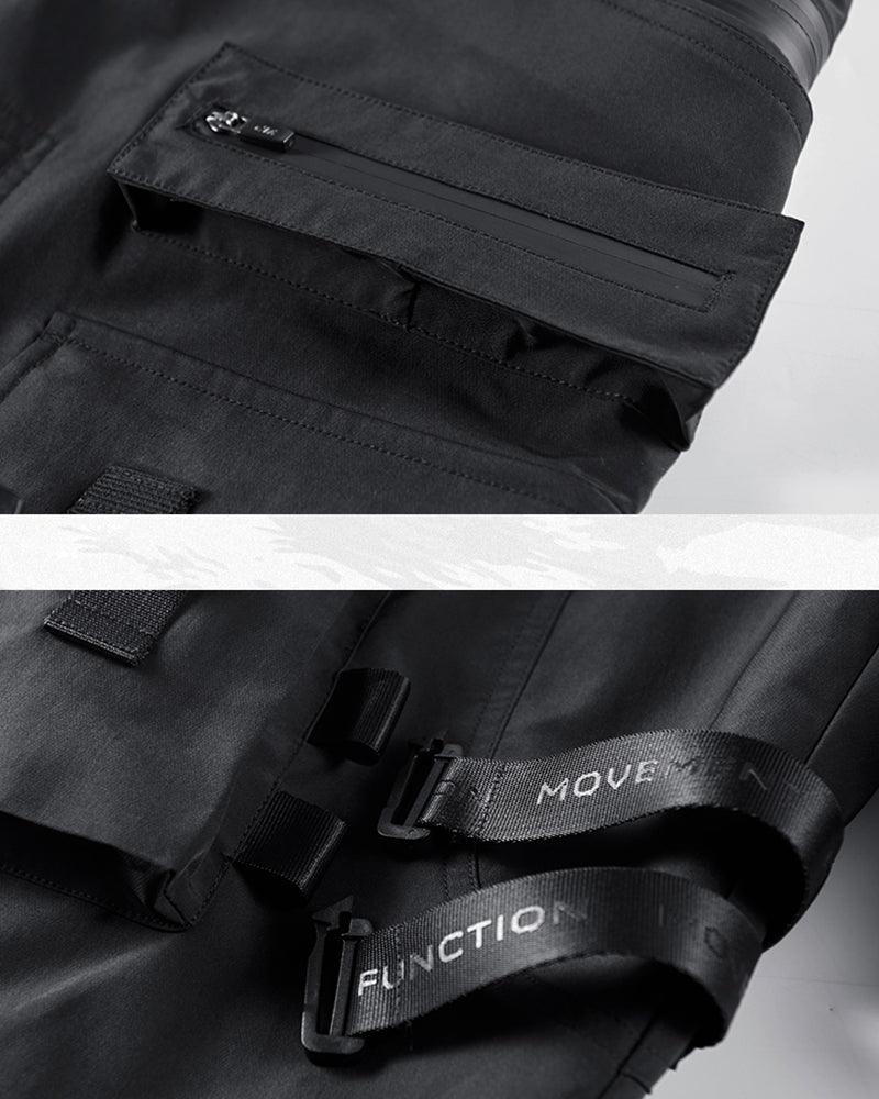All-Occasion Black Cargo Trousers