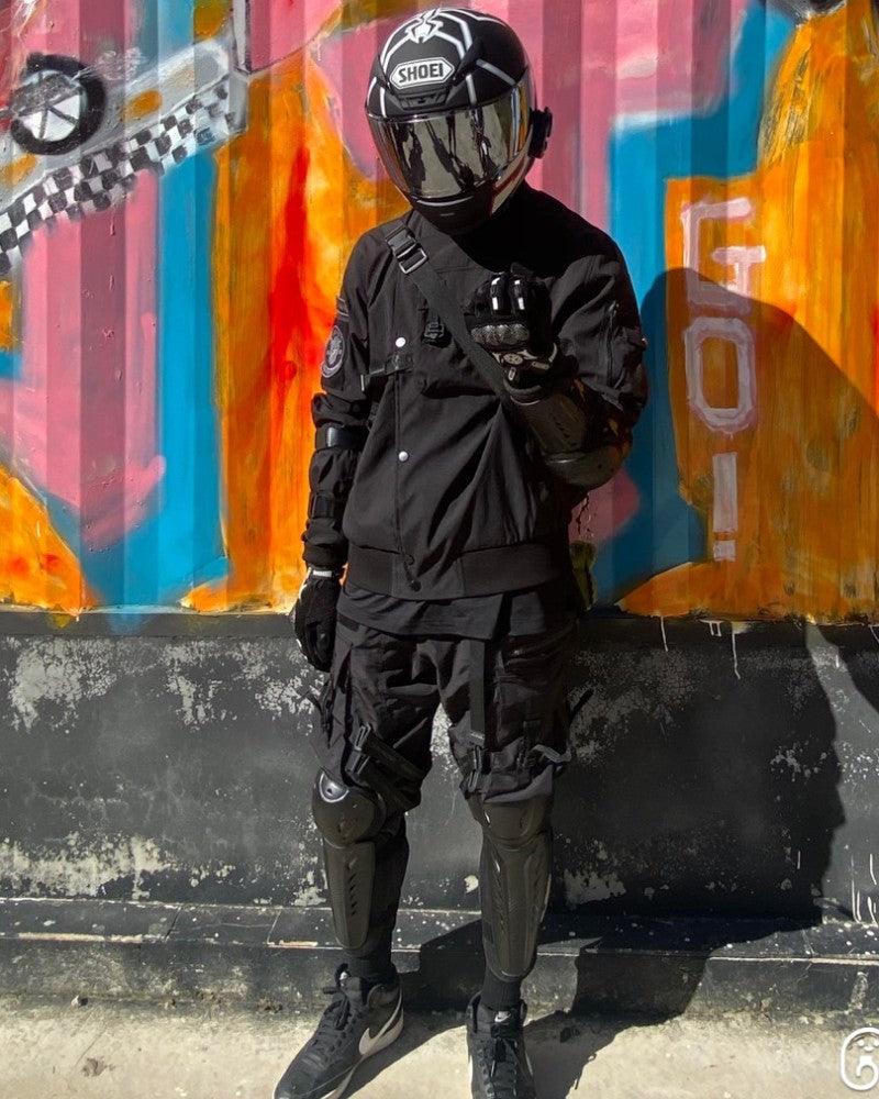 All-Occasion Black Cargo Trousers