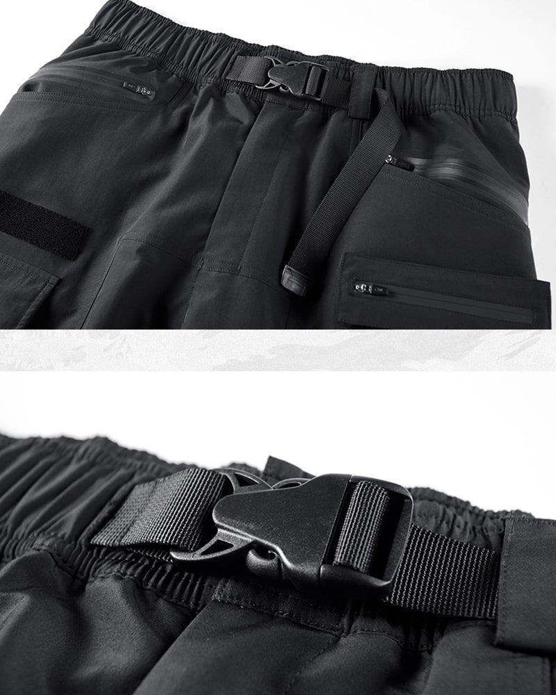 All-Occasion Black Cargo Trousers
