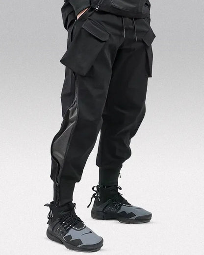 Side-Zipper Techwear Cargo Pants - cargo pants - Side-Zipper Techwear Cargo Pants for Comfort