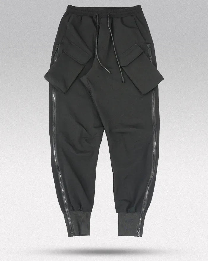 Side-Zipper Techwear Cargo Pants -  outdoor pants - Side-Zipper Techwear Cargo Pants for Comfort