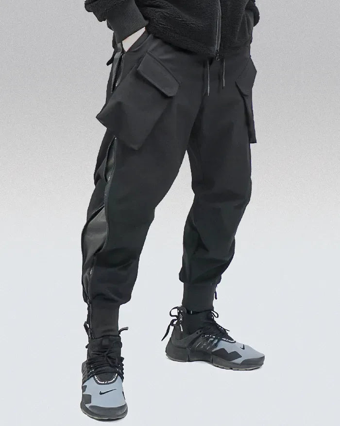 Side-Zipper Techwear Cargo Pants - techwear-core - Side-Zipper Techwear Cargo Pants for Comfort