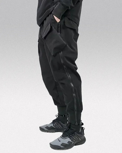 Side-Zipper Techwear Cargo Pants - techwear pants - Side-Zipper Techwear Cargo Pants for Comfort