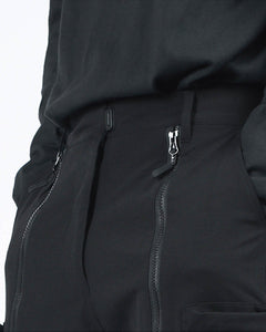zippers on the legs
