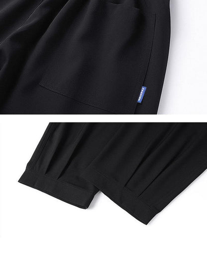 Silk Ankle Pants for Relaxed Vibes - silk pants - Lightweight Silk Ankle Pants for Summer Days