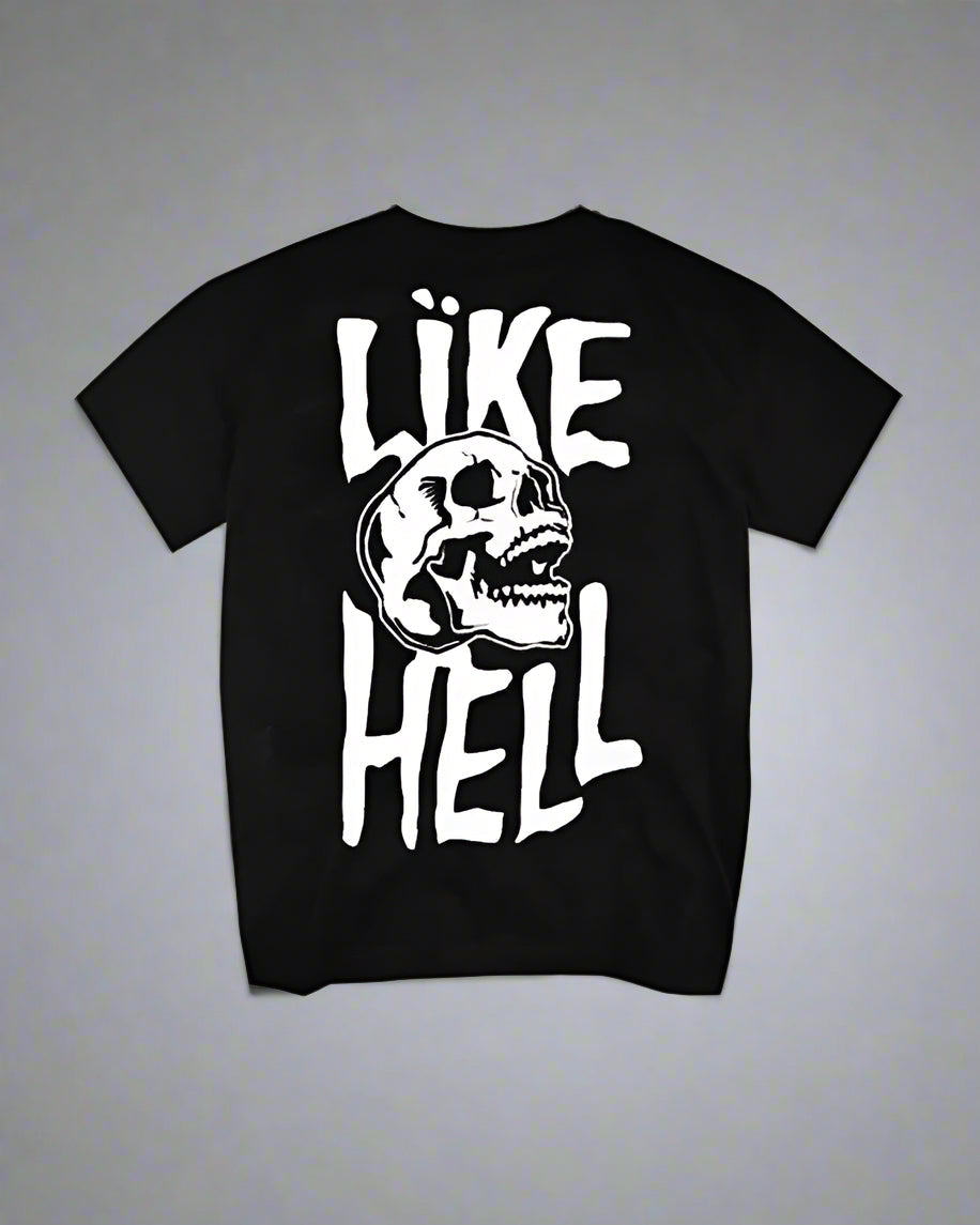 Rebel Skull Graphic T-Shirt